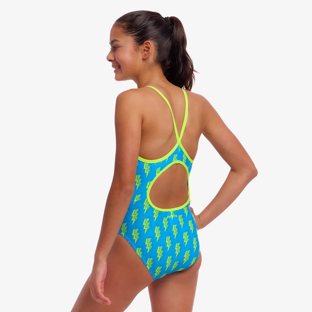 Way Funky Funkita, Eco Diamond Back One Piece Bolted, Badeanzug, Kinder - Image 2