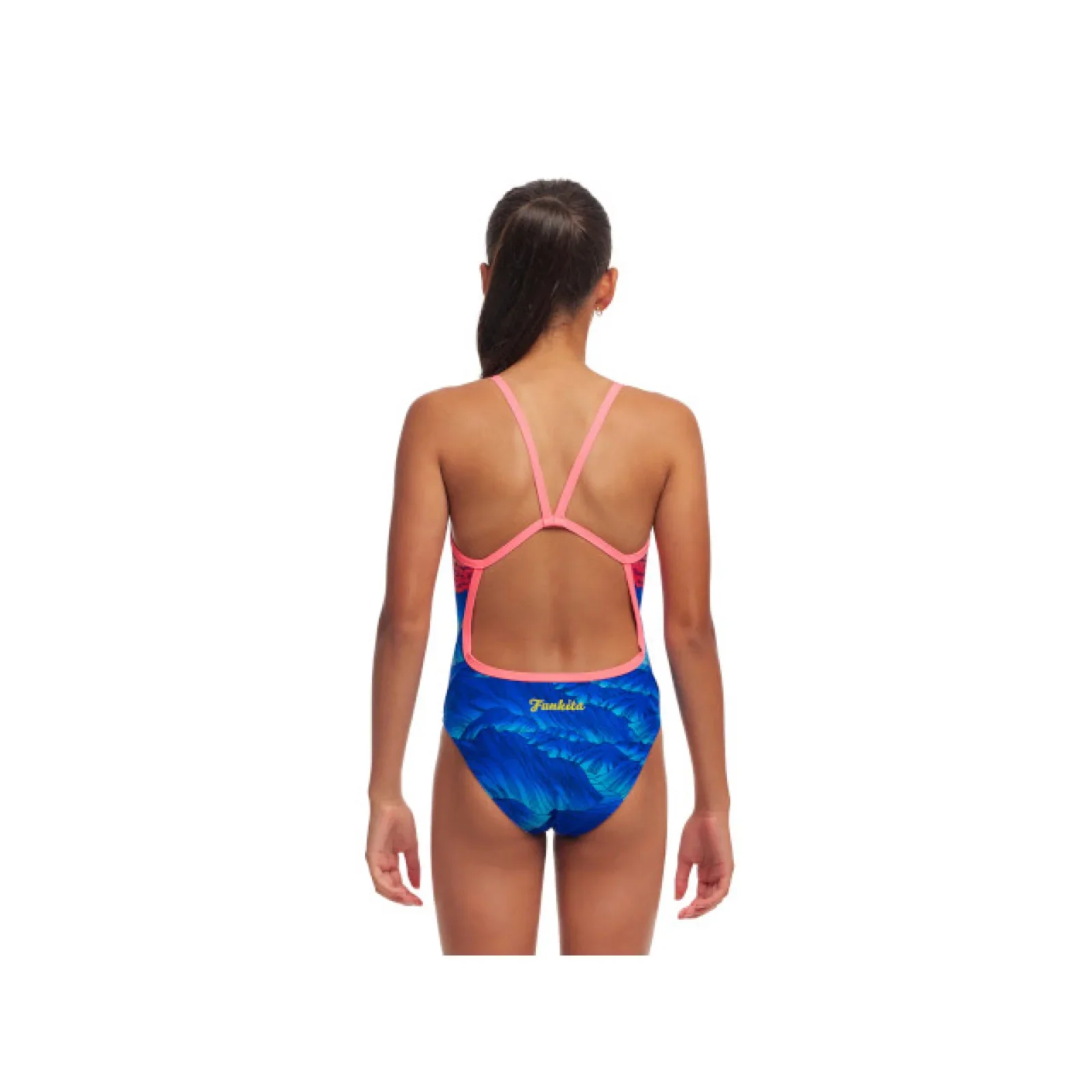 Way Funky Funkita, Eco Single Strap One Piece Smokin Hot, Badeanzug, Kinder - Image 3