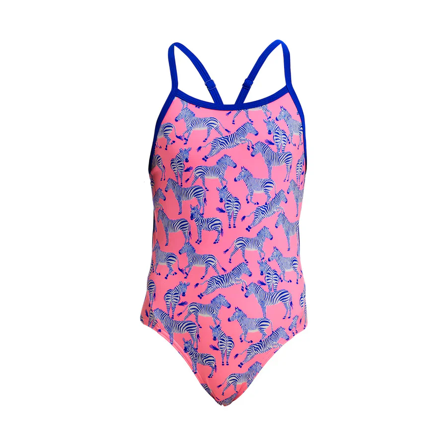Way Funky Funkita Eco Twisted One Piece Twinkle Toes, Badeanzug, Kinder