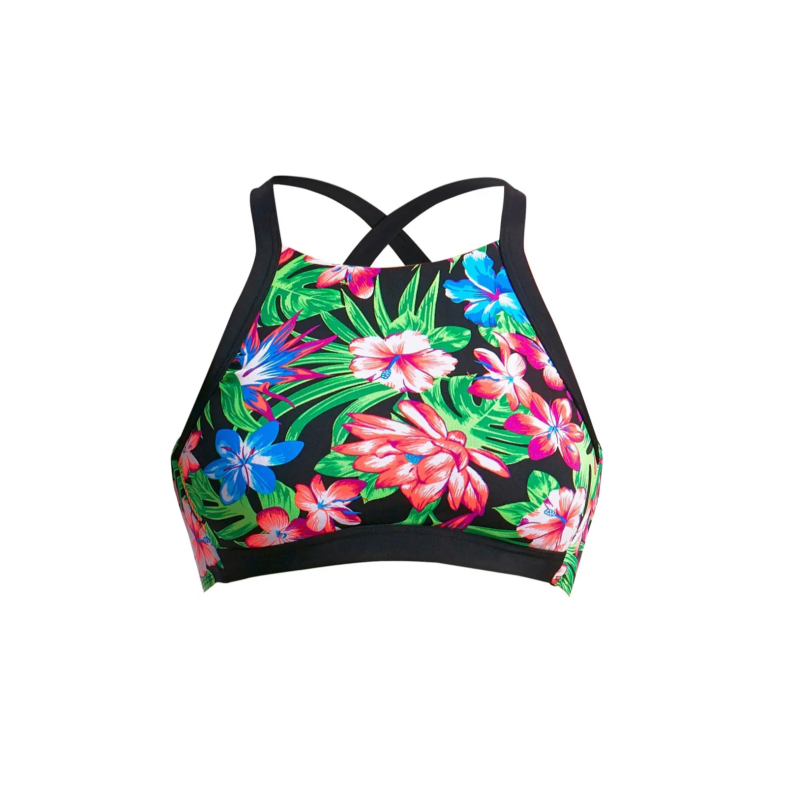 Way Funky Funkita, Hi Light Swim Top Tropic Rocket, Bikinioberteil, Damen