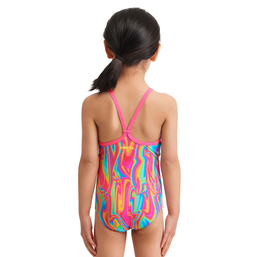 Way Funky Funkita, Printed One Piece Moon Shine, Badeanzug, Kinder - Image 2
