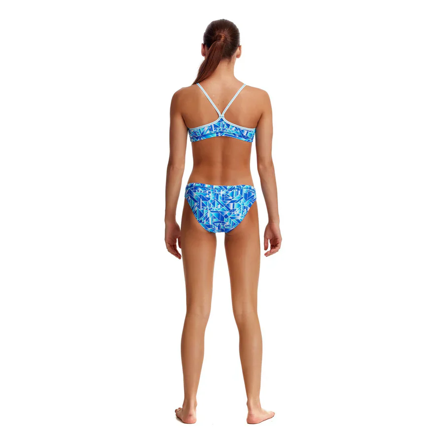 Way Funky Funkita, Racerback Two Piece Pane Train, Zweiteiler-Badeanzug, Kinder - Image 3