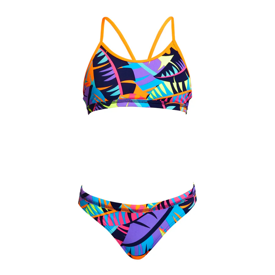 Way Funky Funkita, Racerback Two Piece Tarzanny Pants, Zweiteiler-Badeanzug, Kinder