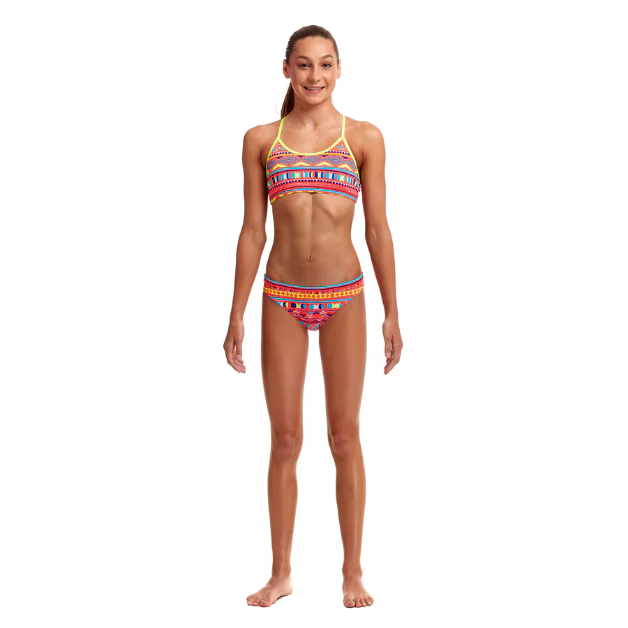 Way Funky Funkita, Racerback Two Piece Tribe Vibe, Zweiteiler-Badeanzug, Kinder - Image 2