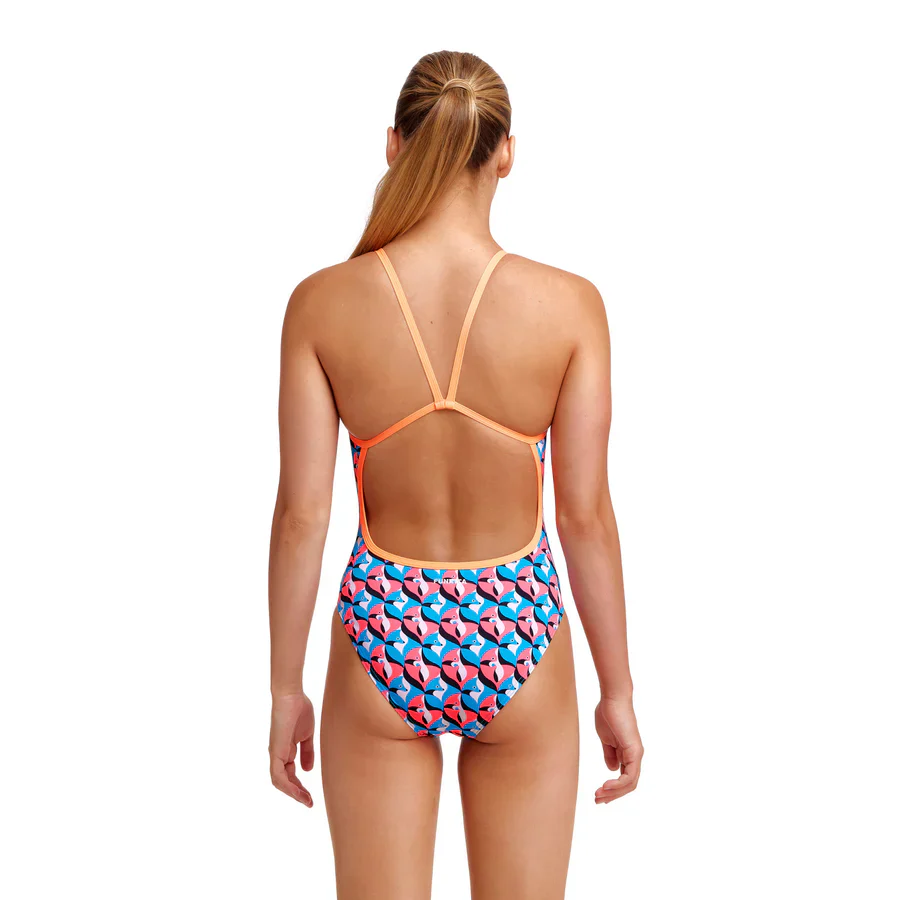 Way Funky Funkita, Single Strap One Piece Run Fox Run, Badeanzug, Kinder - Image 3