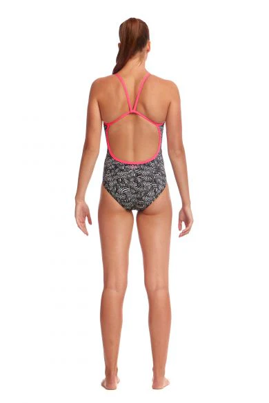 Way Funky Funkita Single Strap One Piece Zebra Crossing, Badeanzug, Damen - Image 3