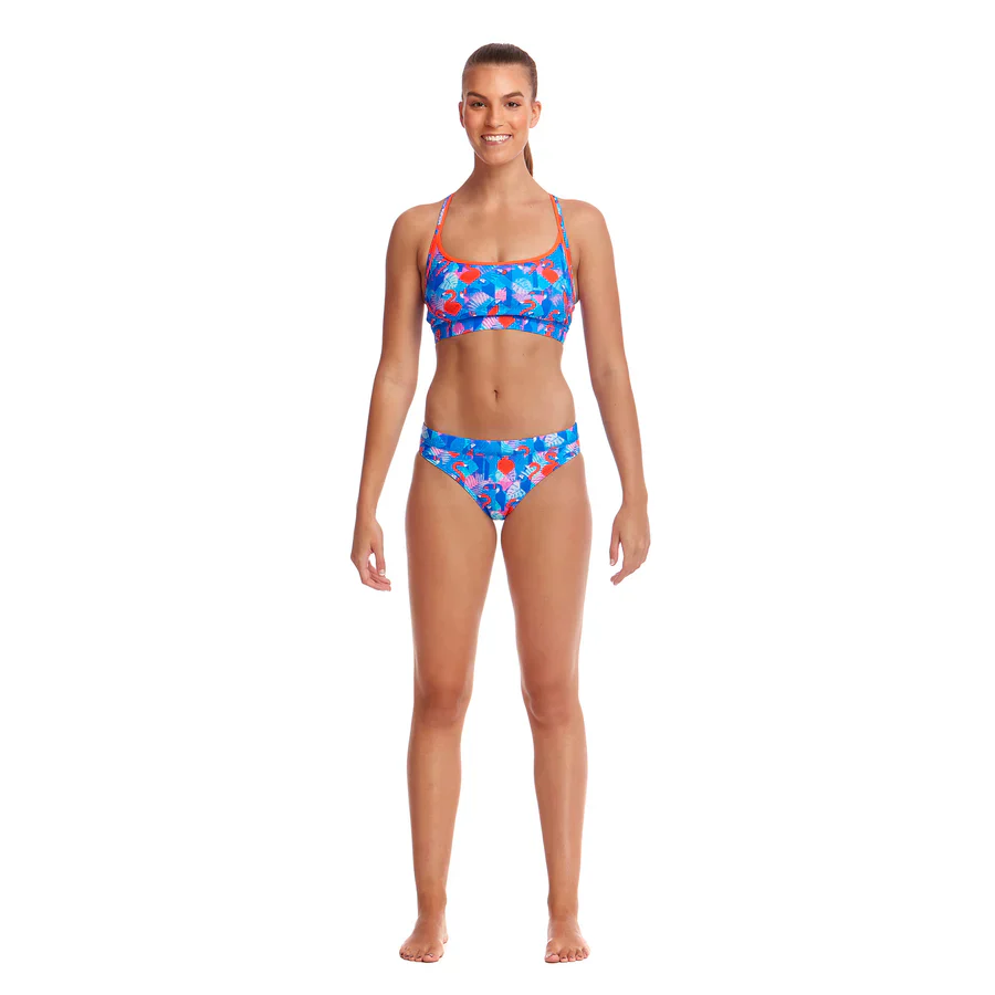 Way Funky Funkita, Sports Top Flaming Vegas, Bikinioberteil, Damen - Image 2