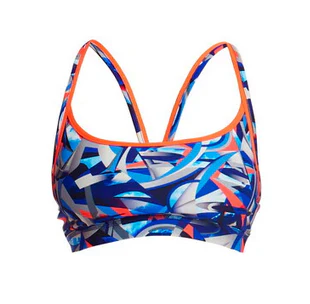 Way Funky Funkita, Sports Top Futurismo, Bikinioberteil, Damen