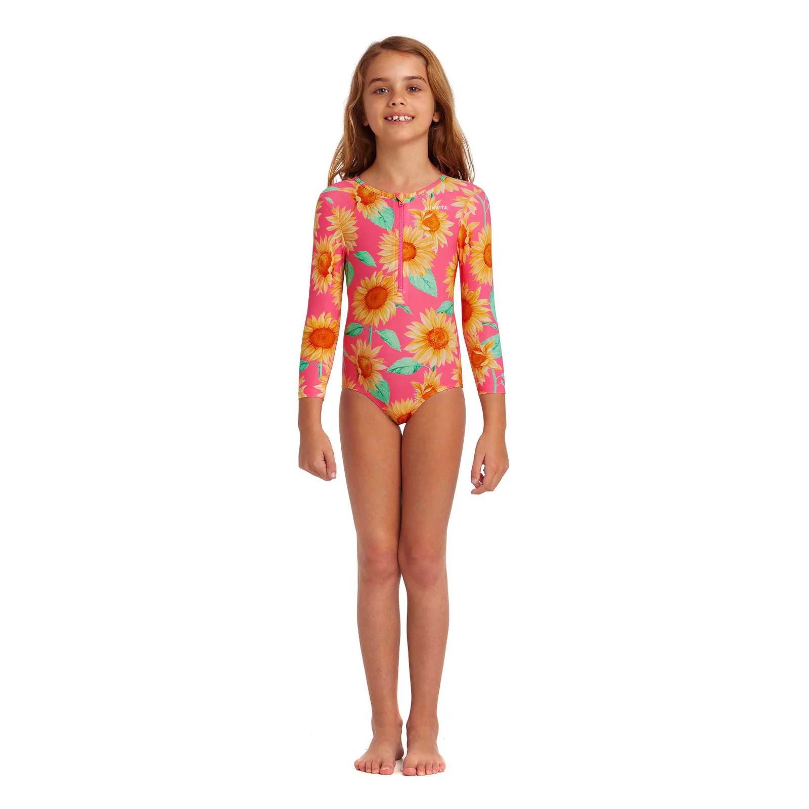 Way Funky Funkita, Sun Cover One Piece Cher, Langarm - Badeanzug, Kinder - Image 2