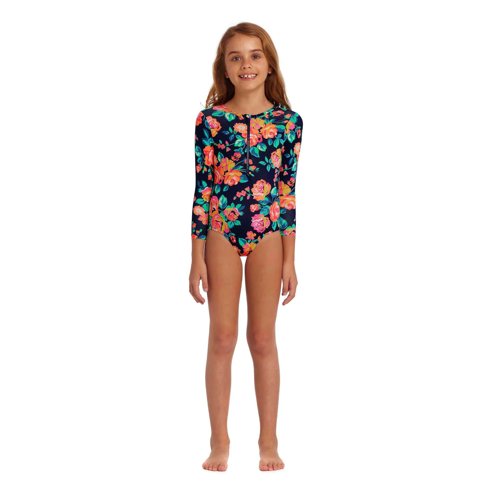 Way Funky Funkita,Sun Cover One Piece Full Bloom, Langarm - Badeanzug, Kinder - Image 2