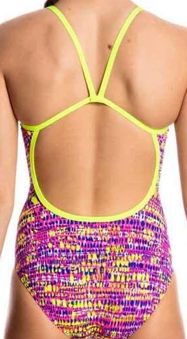Way Funky Funkita, Toddler Girls Printed One Piece Dotty Dash, Badeanzug, Kinder - Image 2