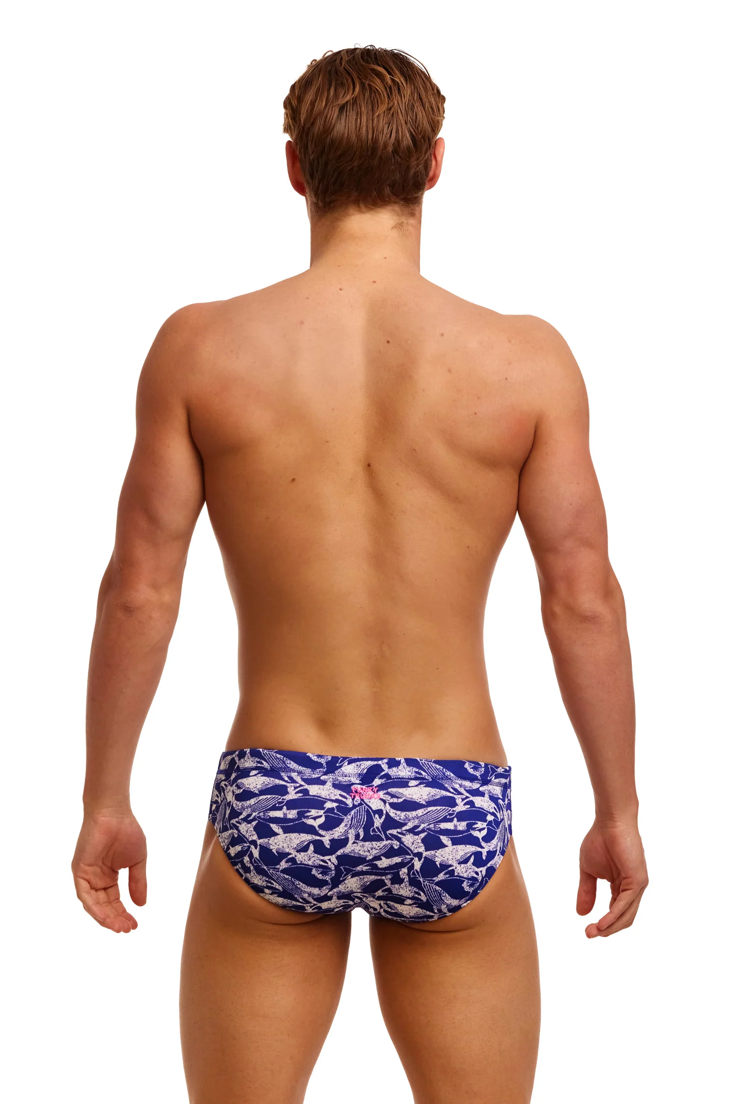 Way Funky Funky Trunks, Classic Briefs Beached Bro, Badehose, Herren - Image 3