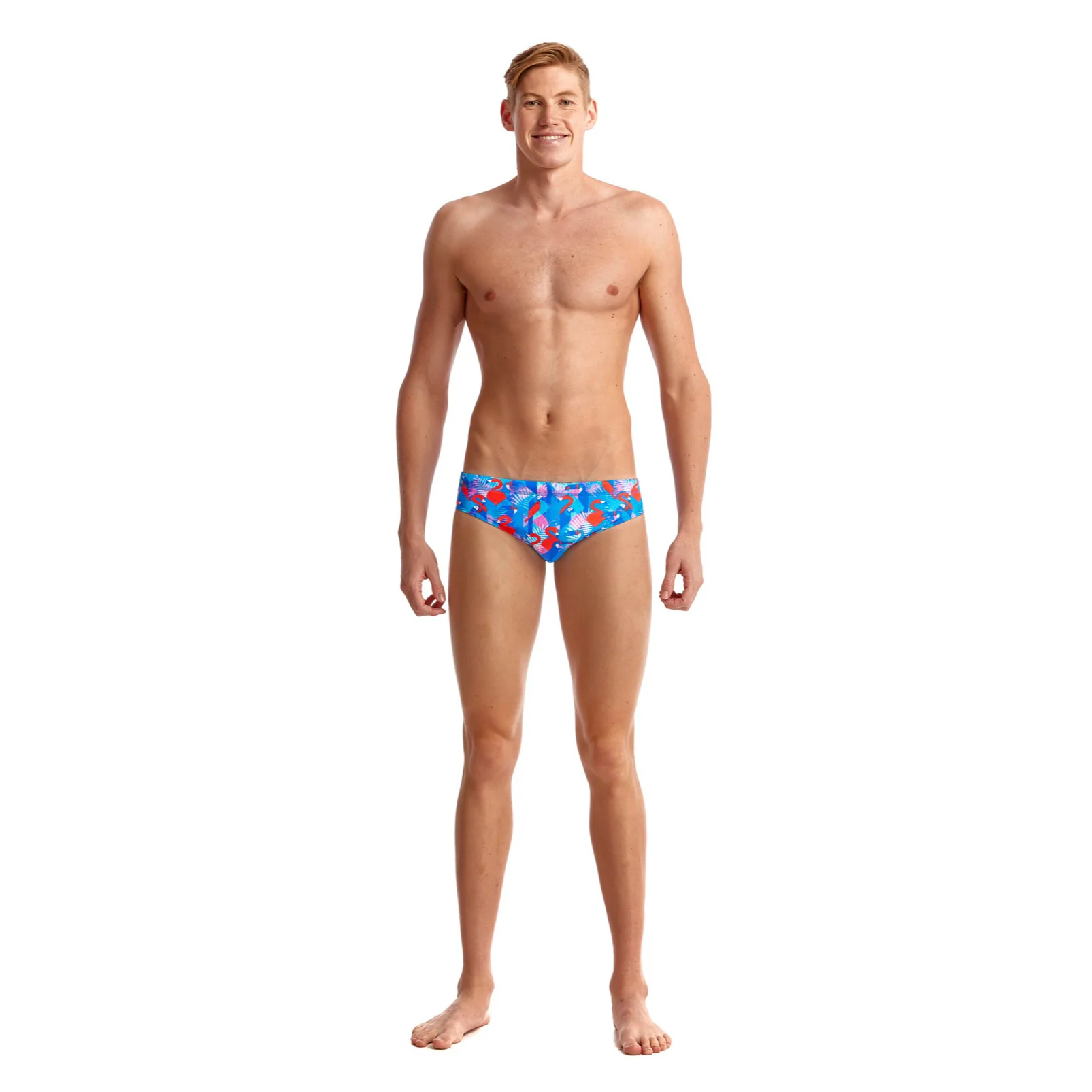 Way Funky Funky Trunks, Classic Briefs Flaming Vegas, Badehose, Herren - Image 2