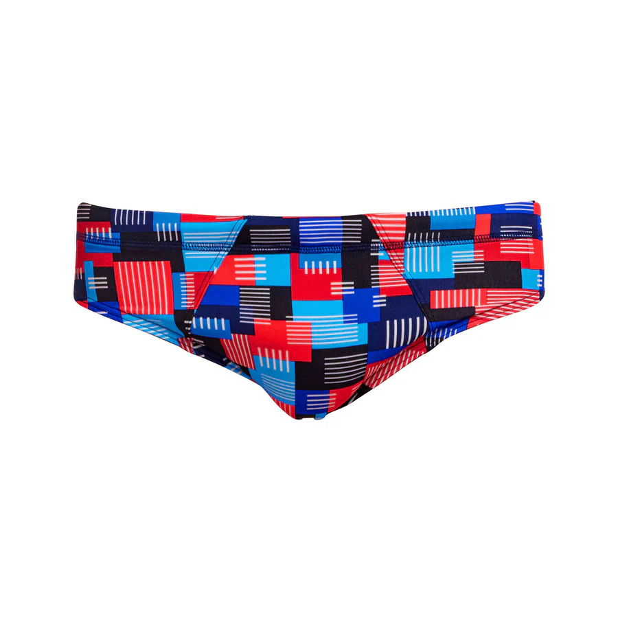 Way Funky Funky Trunks, Eco Classic Briefs Motherboard, Badehose, Kinder