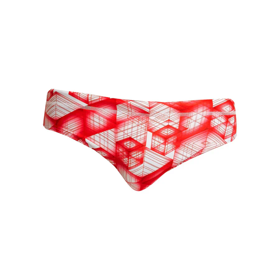 Way Funky Funky Trunks, Classic Briefs Red Dwarf, Badehose, Herren