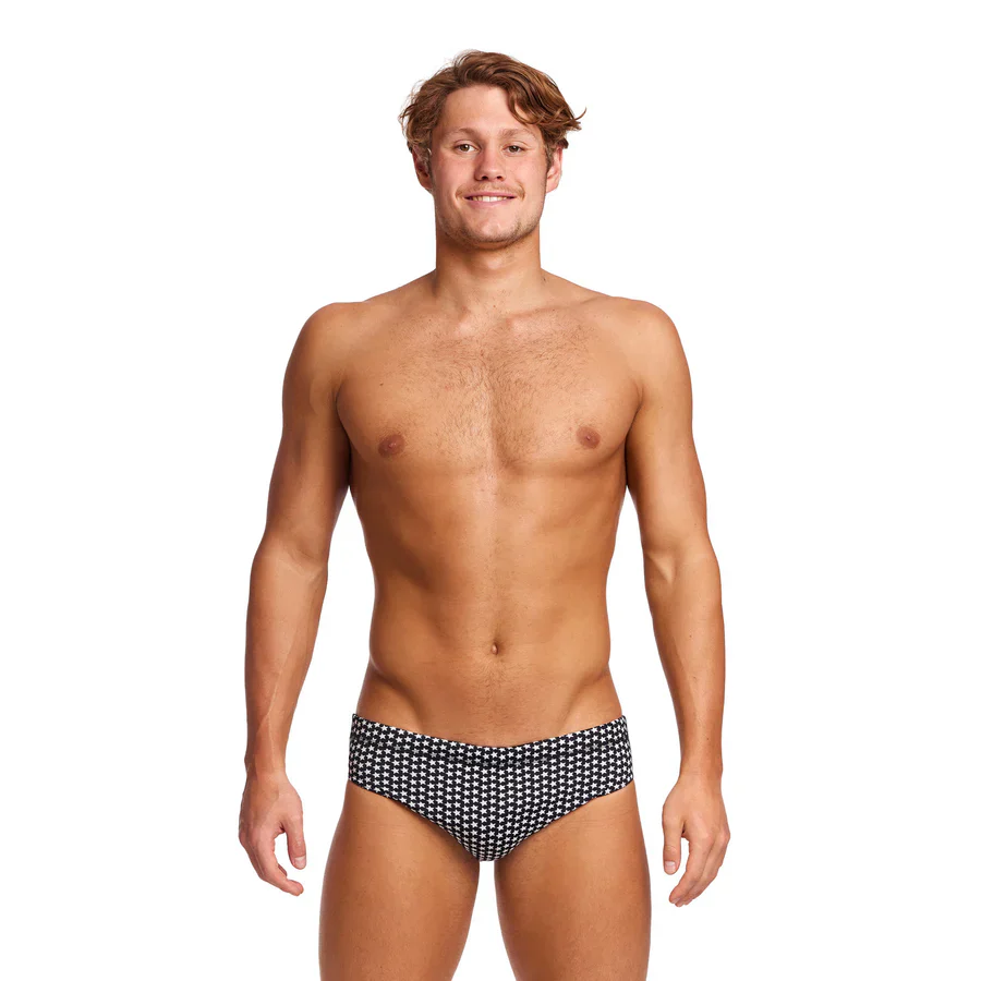 Way Funky Funky Trunks, Classic Briefs Star Studded, Badehose, Herren - Image 2