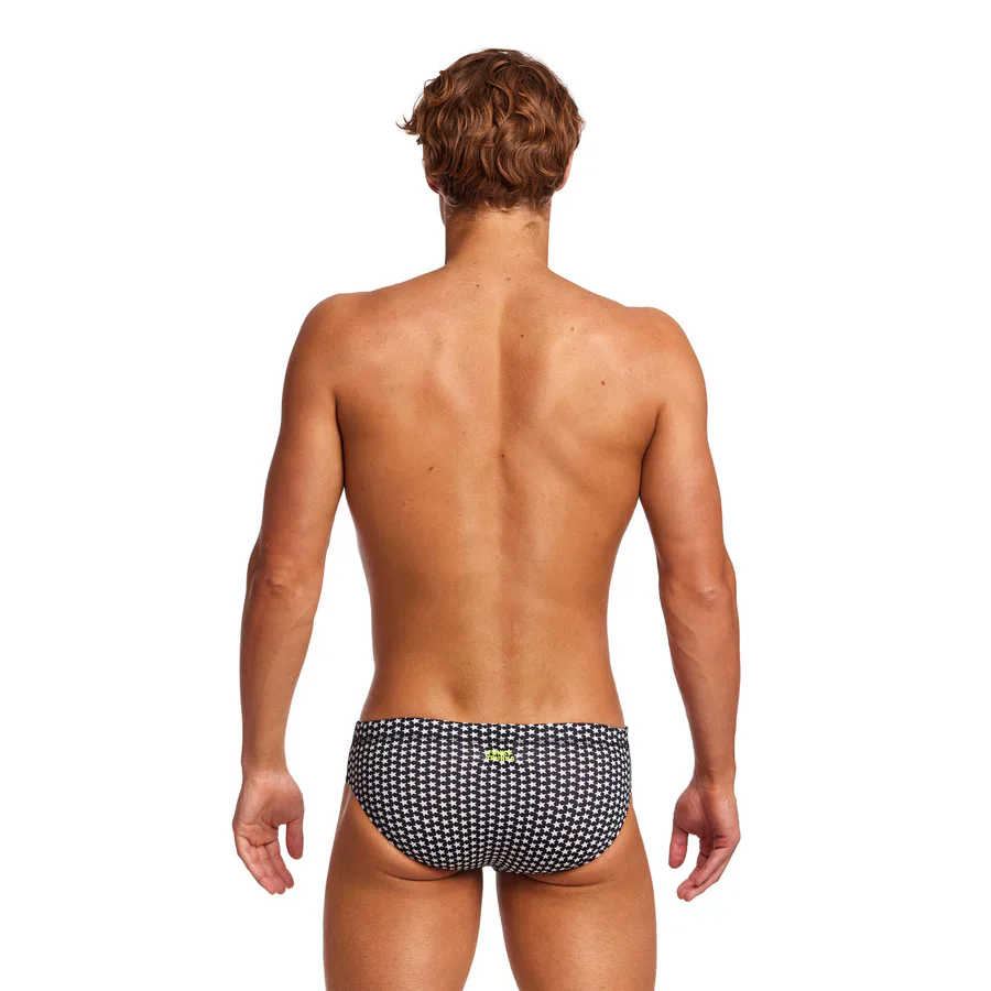 Way Funky Funky Trunks, Classic Briefs Star Studded, Badehose, Herren - Image 3