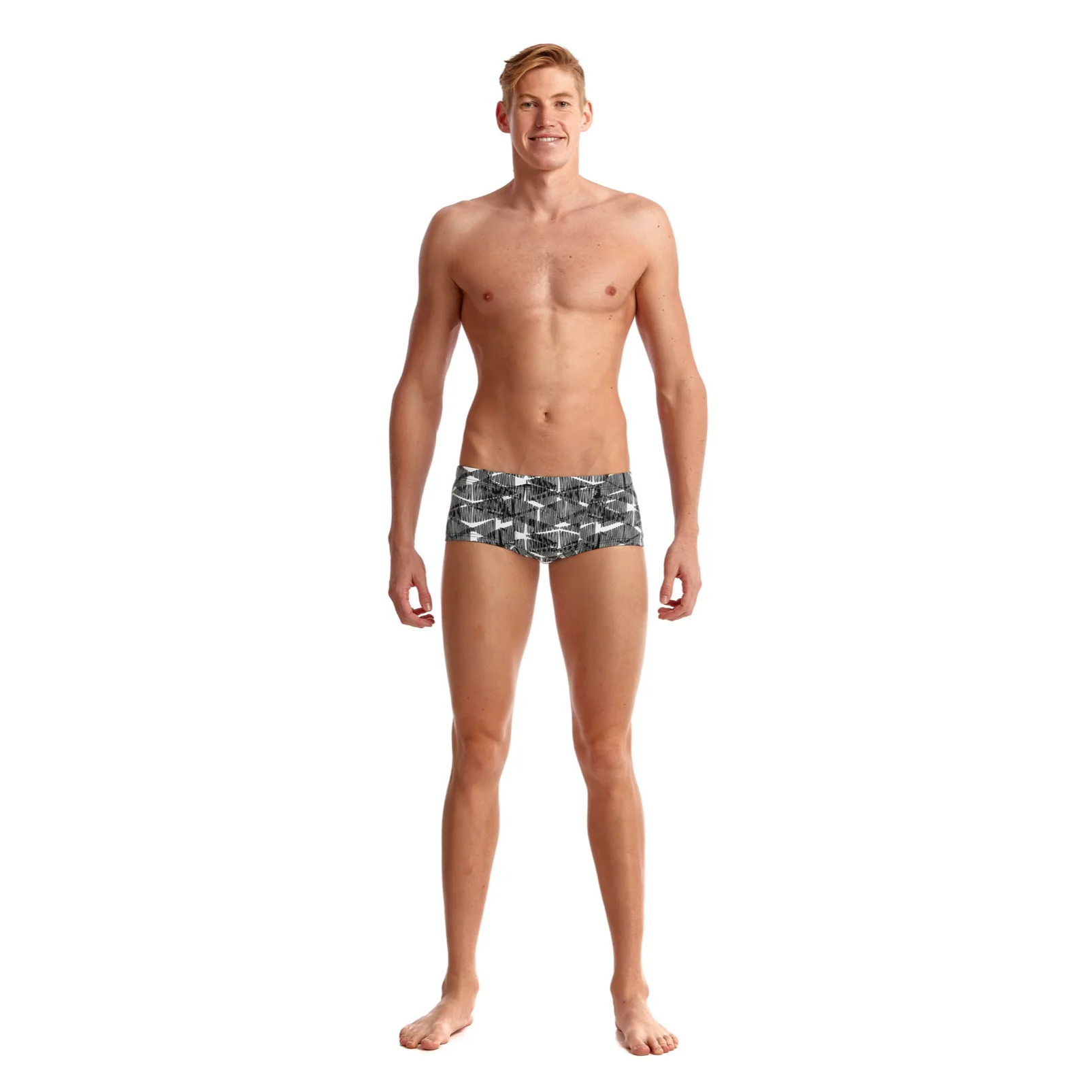 Way Funky Funky Trunks, Classic Trunks Bar Tack, Badehose, Herren - Image 2