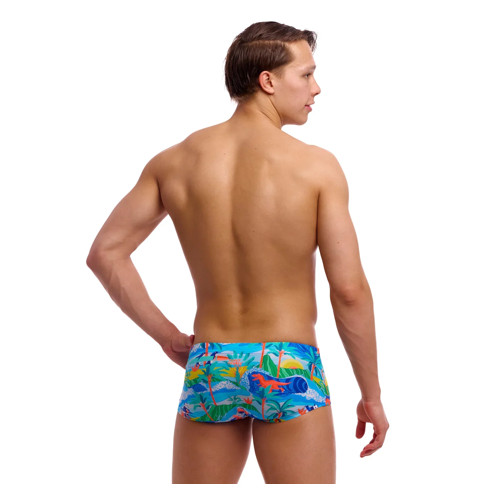 Way Funky Funky Trunks Classic Trunks Duuude, Badehose, Herren - Image 3