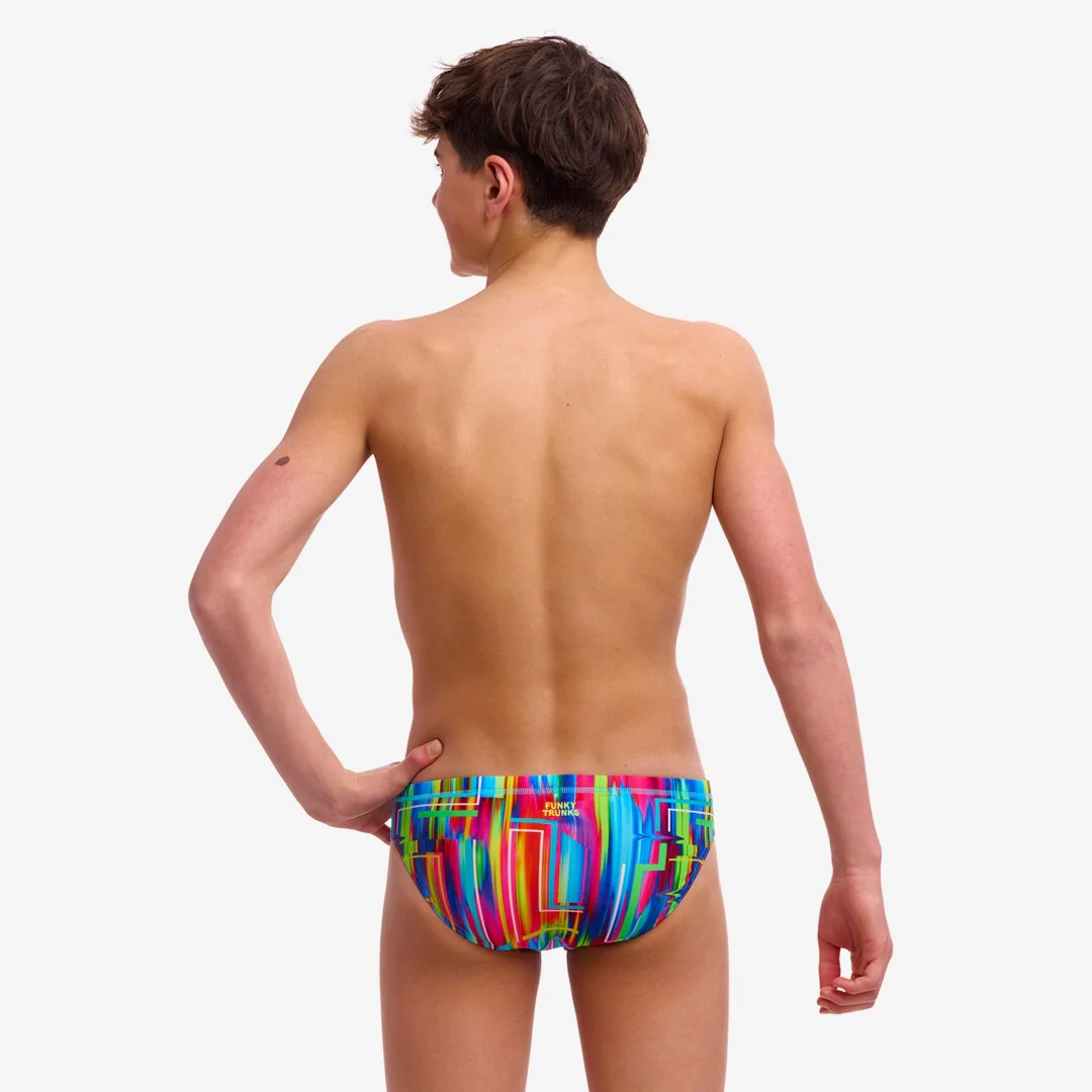 Way Funky Funky Trunks, Eco Classic Briefs The Glitch, Badehose, Kinder - Image 2