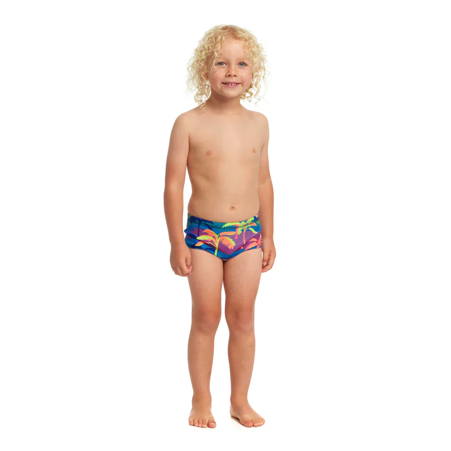 Way Funky, Funky Trunks, Eco Printed Trunks Palm A Lot, Badehose, Kinder - Image 2