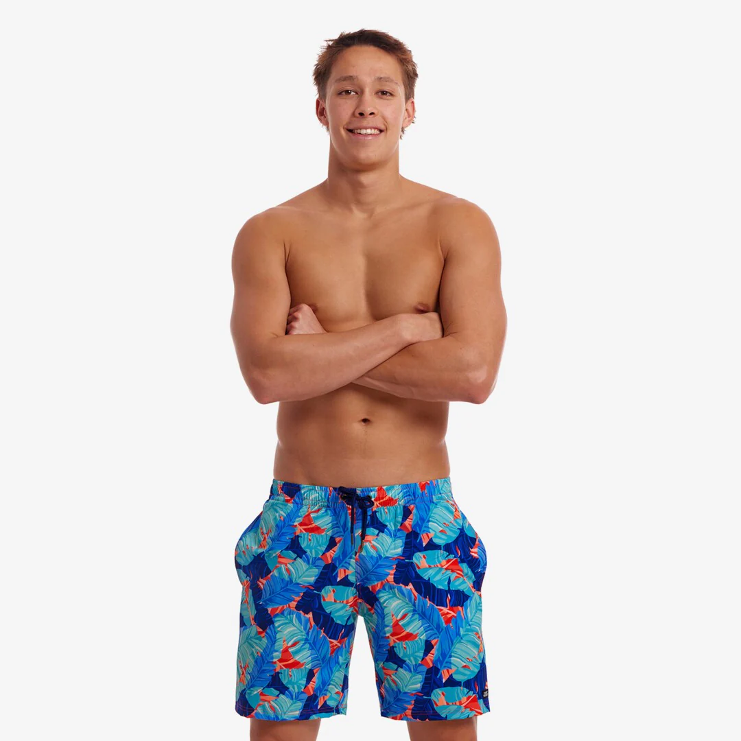 Way Funky, Funky Trunks, Long Johnny Lotsa Leaves, Badeshort, Herren