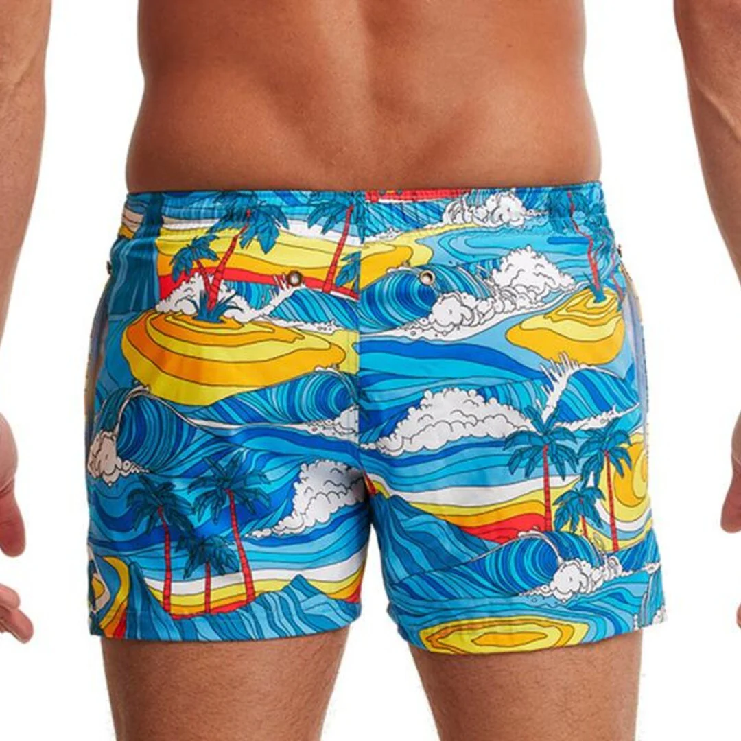 Way Funky, Funky Trunks, Shorty Shorts Short Beach Bum, Badeshort, Herren - Image 2