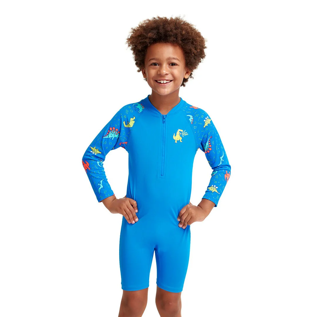 Way Funky, Funky Trunks, Toddler Boys Go Jump Suit Dino Soup, Badeanzug, Kinder