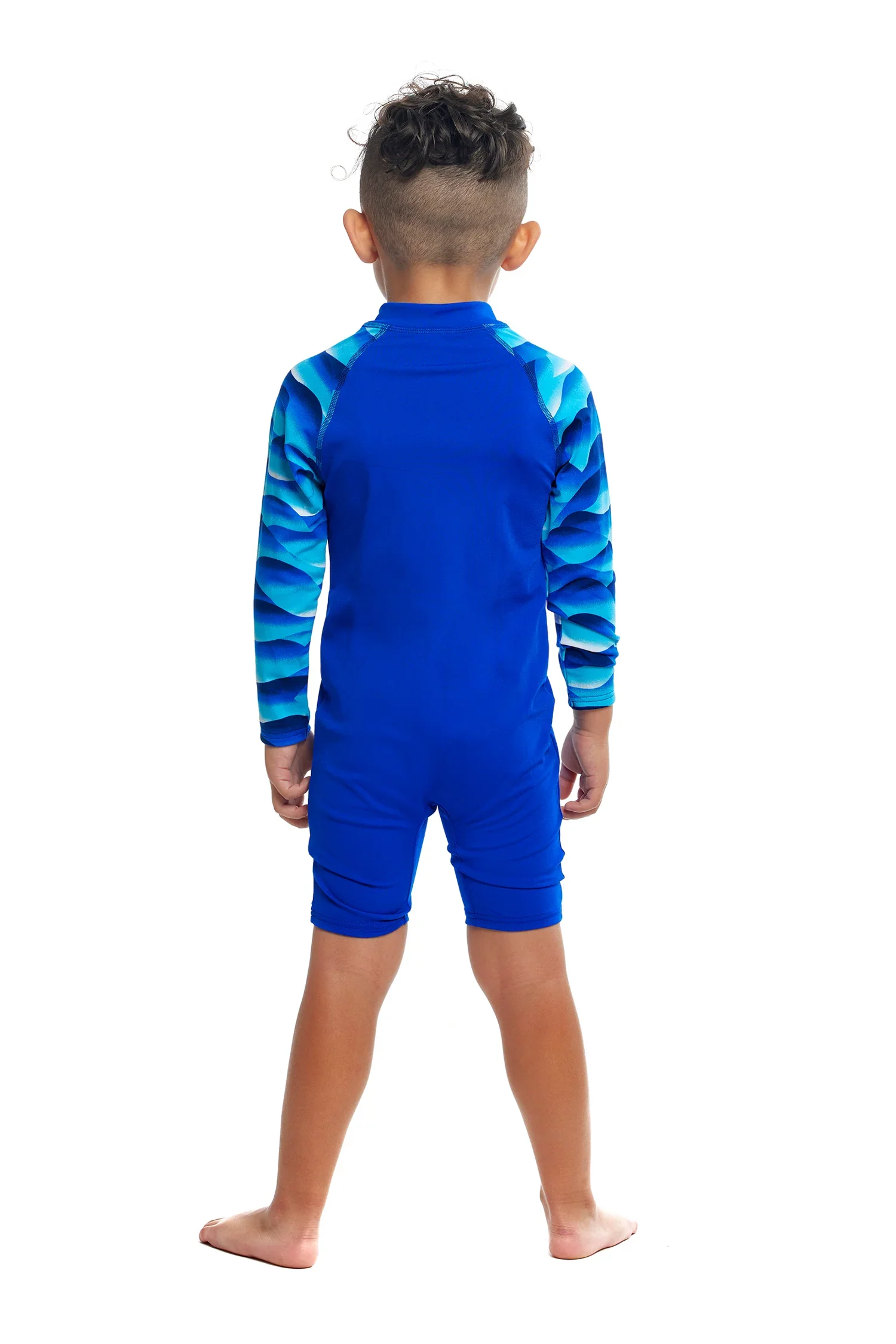Way Funky, Funky Trunks, Toddler Boys Go Jump Suit Storm Bouy, Badeanzug, Kinder - Image 2