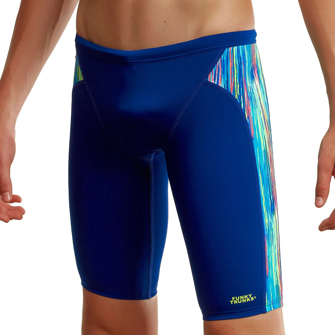 Way Funky, Funky Trunks, Training Jammers Dripping Paint, Badehose, Herren