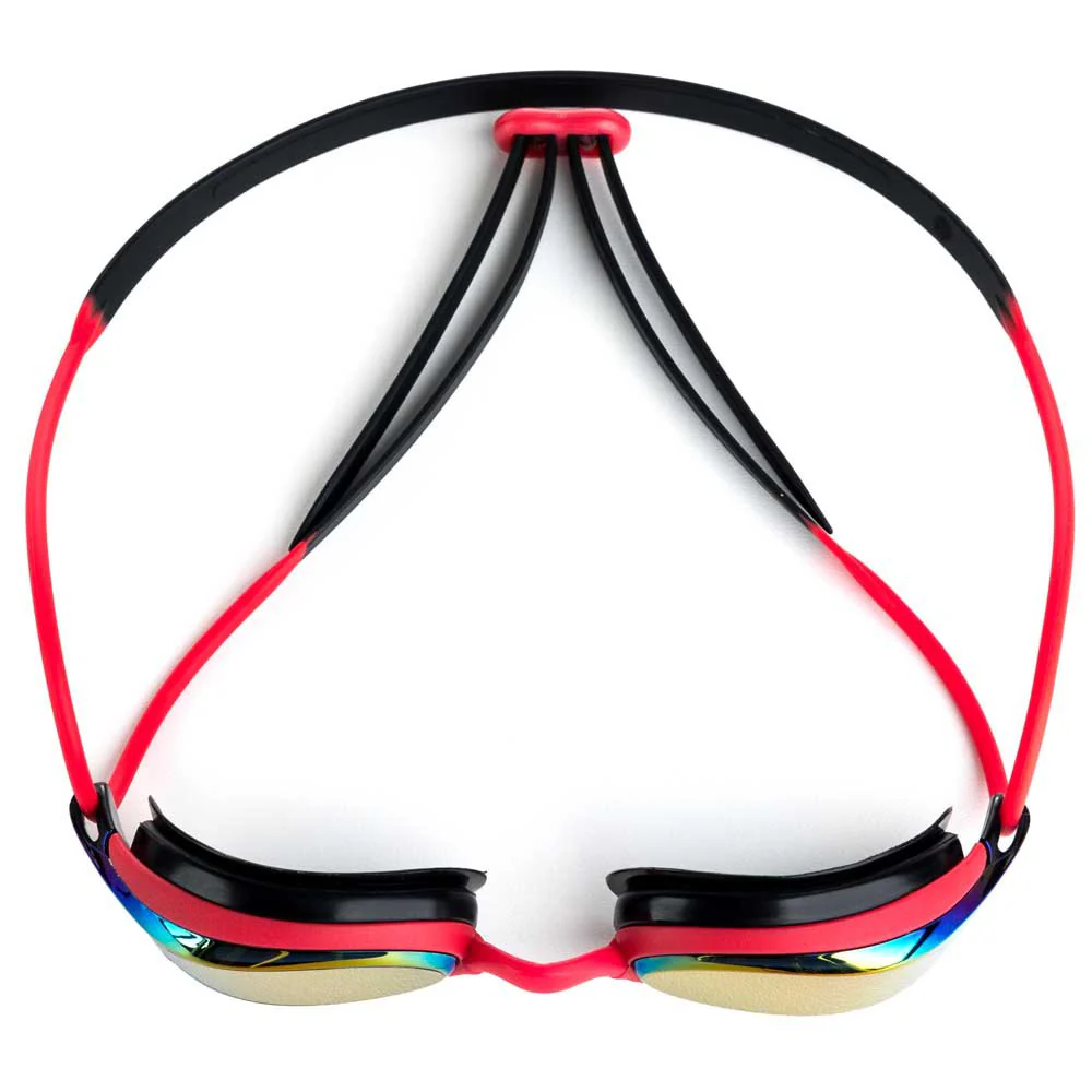 Zoggs Fusion Air Titanium, Red/Black/Mirror Red - Image 3