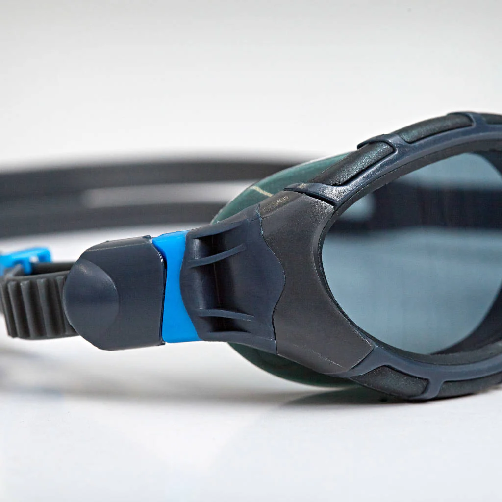 Zoggs Predator Flex, gey/blue/smoke, rauch getönte Gläser, grau/blau - Image 3