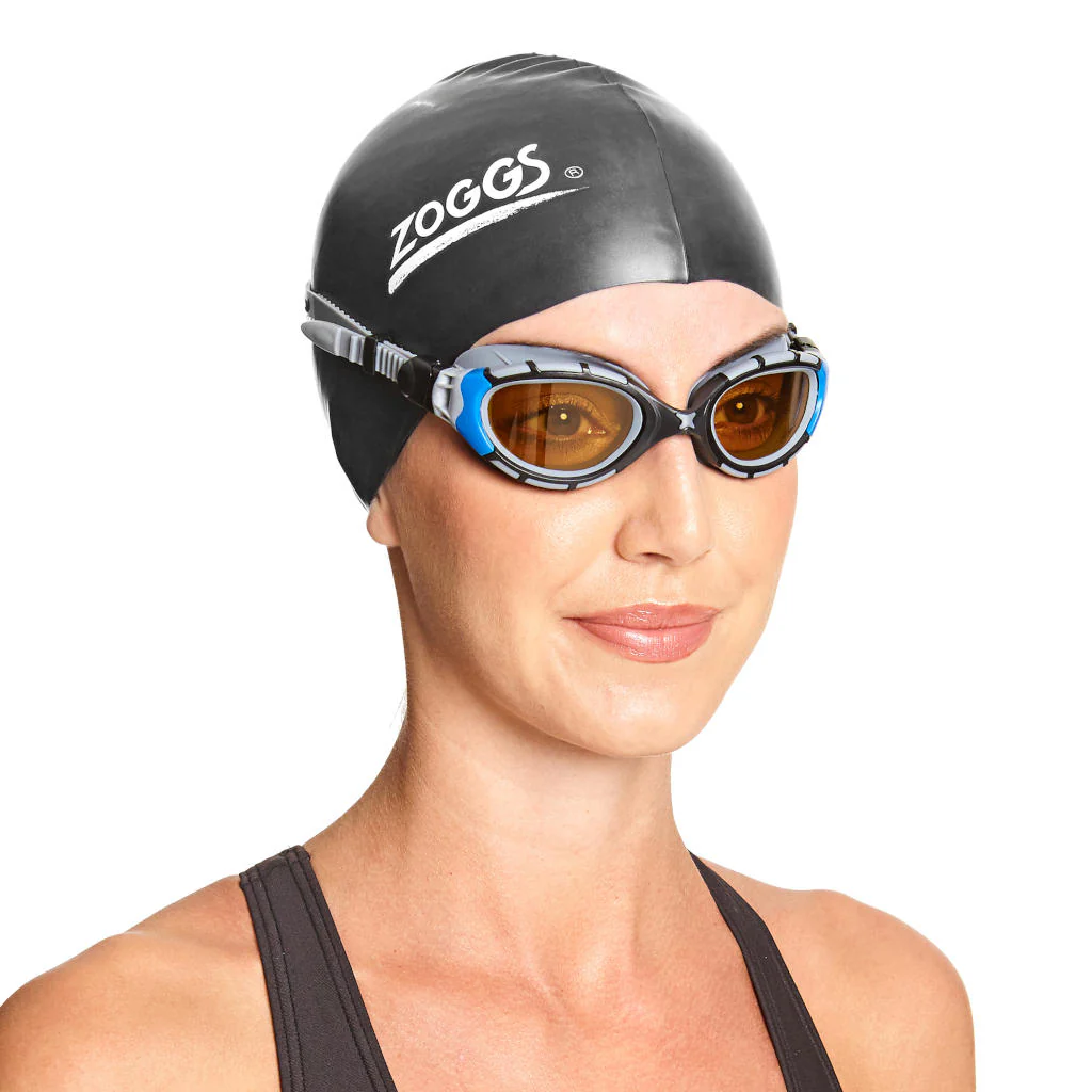 Zoggs Predator Flex Polarized Ultra, getönt kupfer, silber/blau - Image 3