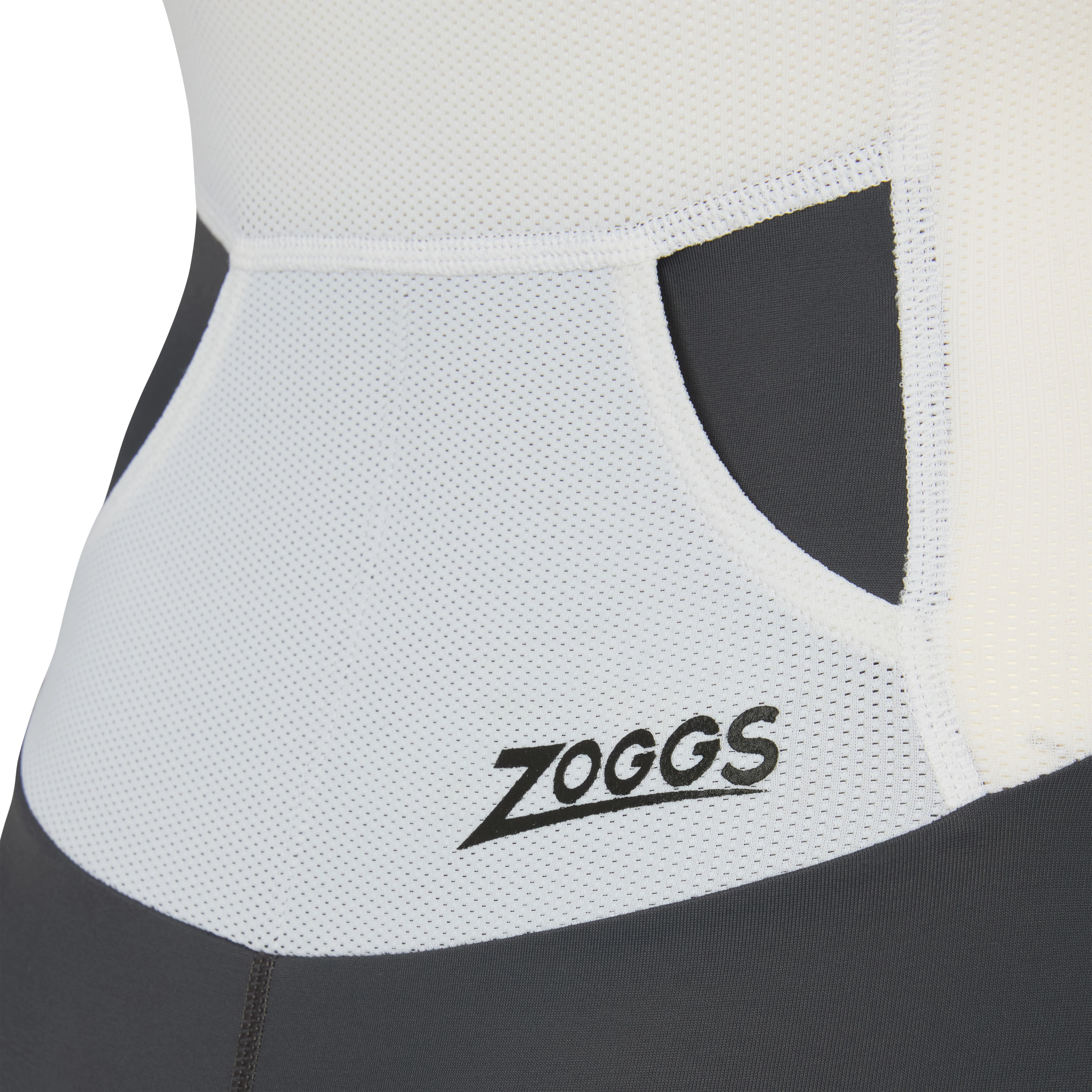 Zoggs Predator Trisuit Pro Lady, Damen, Grey/Turquoise/White - Image 3