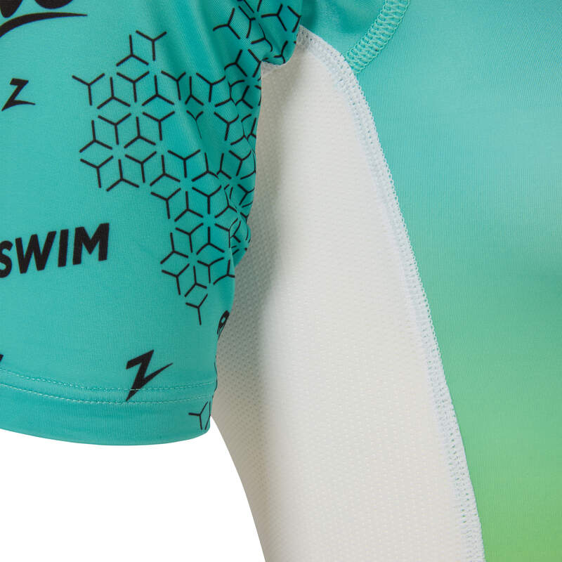Zoggs Predator Trisuit Pro Lady, Damen, Grey/Turquoise/White - Image 5