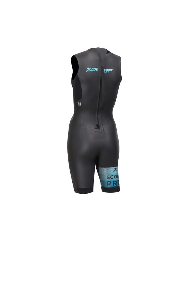 Zoggs Scout Pro Shorty, Neoprenanzug, Black/Blue, Damen 2026 - Image 2