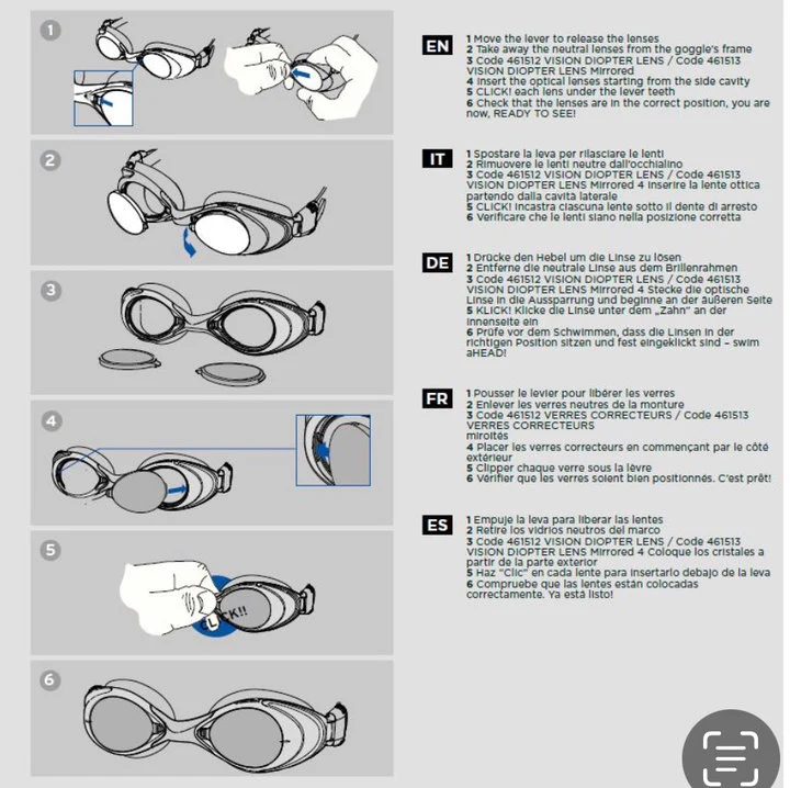 Zoggs Vision, Optische-Schwimmbrille - Image 2