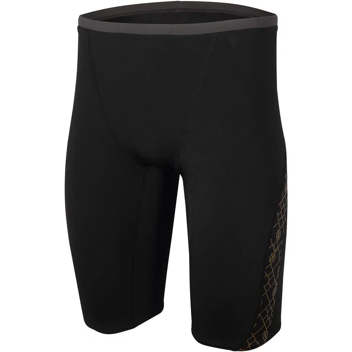 Zone3 Men´s Iconic Jammers, Badehose, Herren, Black/Gold